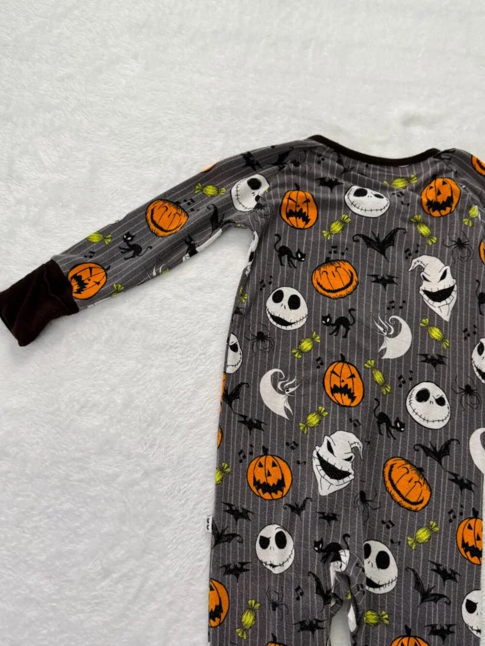 Little Sleepies OG DISNEY NIGHTMARE BEFORE CHRISTMAS Pajamas 6-12 Mo